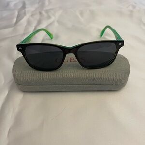 Guess Green and Black Sunglasses